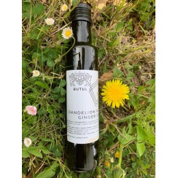 Dandelion Flower Syrup with Ginger