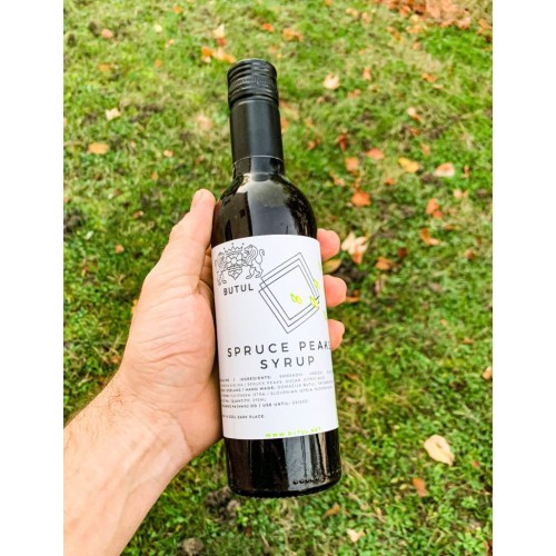 Syrup from young spruce shoots