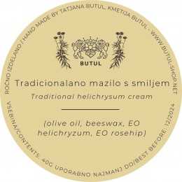 Traditional immortelle ointment